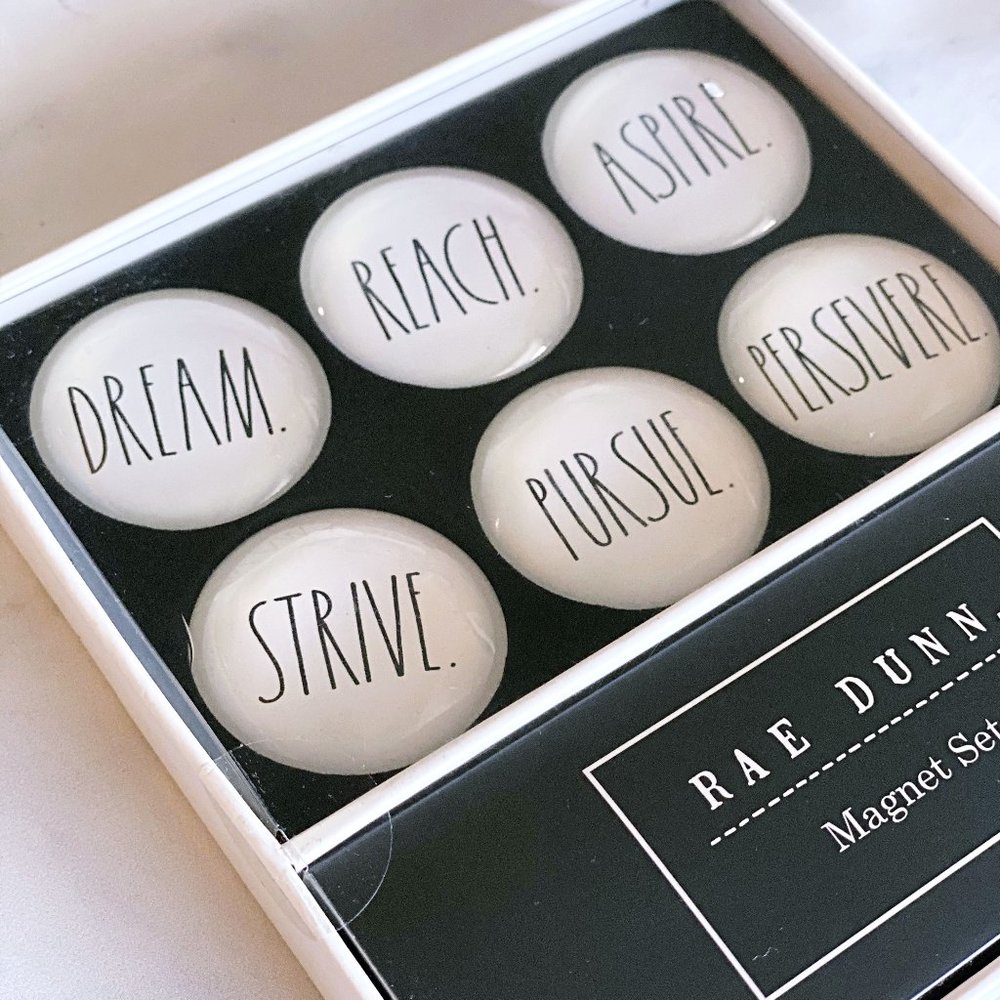 NEW Rae Dunn Magnet Set